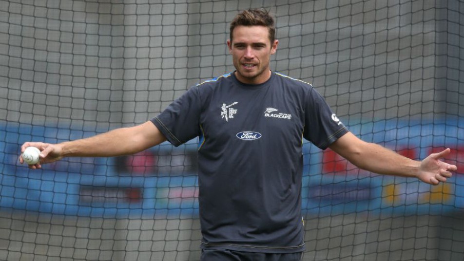 India and New Zealand eager to open account, should be a great contest SAYS Tim Southee IND vs NZ: भारत और न्यूजीलैंड दोनों ही टीमें अपना पहला मैच जीतने को बेताब, रोचक होगा कल का मुकाबला- टिम साउदी