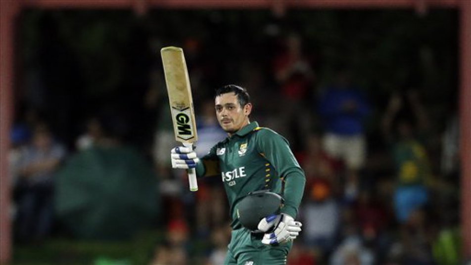 Young and talented South African wicketkeeper-batsman Quinton de Kock joined the list of married cricketers on Monday.