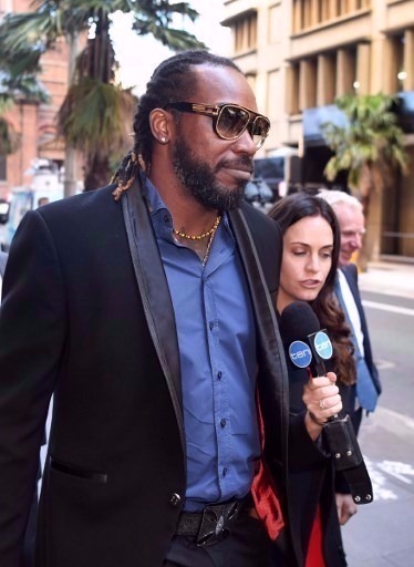 Gayle testifies on day 1 of defamation case vs newspaper