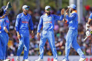 IND V SL 1st ODI: India spin Sri Lanka out for 216
