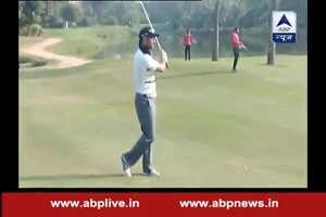 MS Dhoni enjoys golf before Asia Cup final against Bangladesh