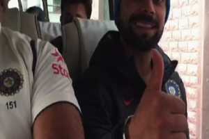 India Vs South Africa: Team India seen in a 'masti' mood; captain Kohli says 'cheers'