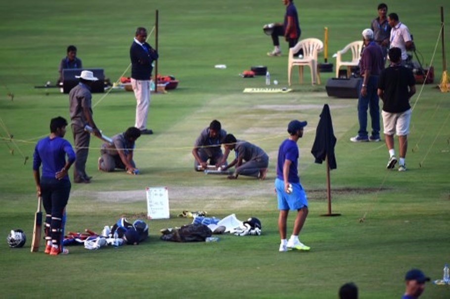 bcci suspends pune pitch curator BCCI suspends Pune pitch curator