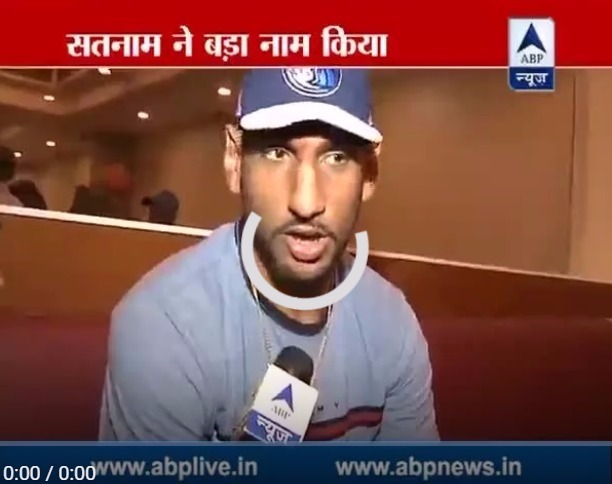 Satnam talks to ABP News; Watch how he got into NBA