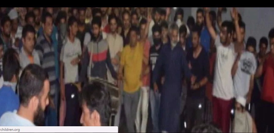 Kashmiri separatist Mirwaiz Umar Farooq celebrates Pakistan's victory in Champions Trophy