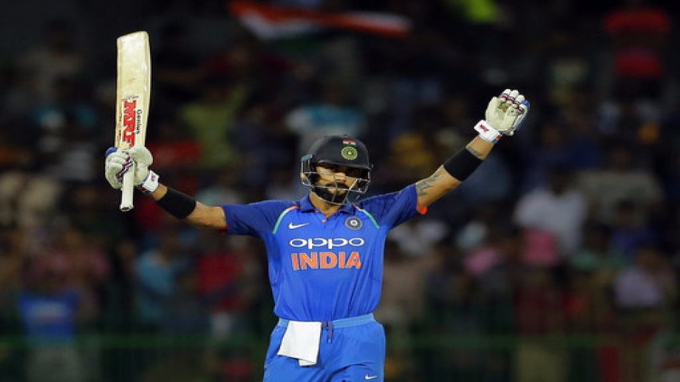 Virat Kohli has equalled the highest ODI rating points by an India batsman, recorded by Sachin Tendulkar in 1998. (Photo: AP)