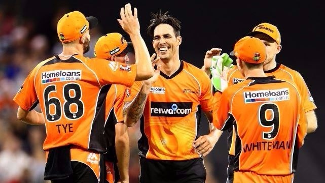 mitchell johnson signs new contract with perth scorchers Mitchell Johnson signs new contract with Perth Scorchers