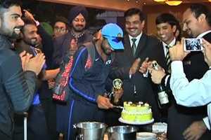 Watch team India celebrate after winning first test against South Africa