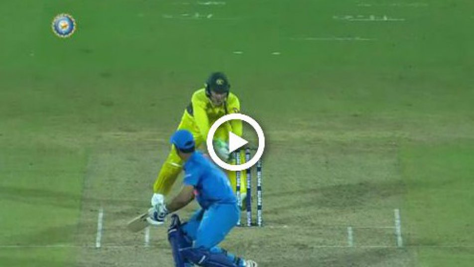 WATCH: Zampa, Paine combine to give Dhoni a taste of his own medicine