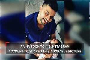 In Graphics: This cute picture of Suresh Raina with his daughter will make your day!