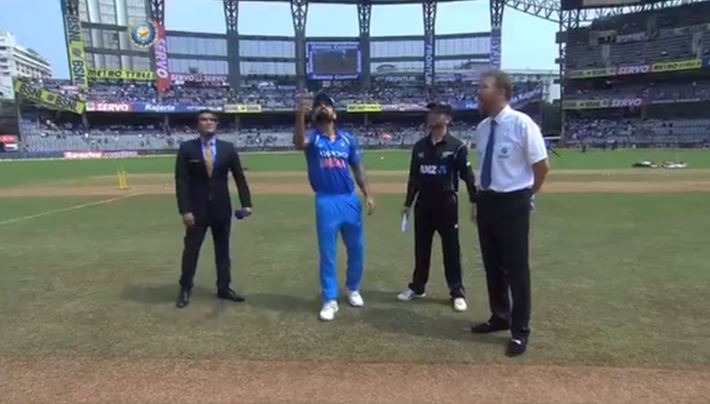 New Zealand skipper Kane Williamson won the toss in the second ODI in Pune
