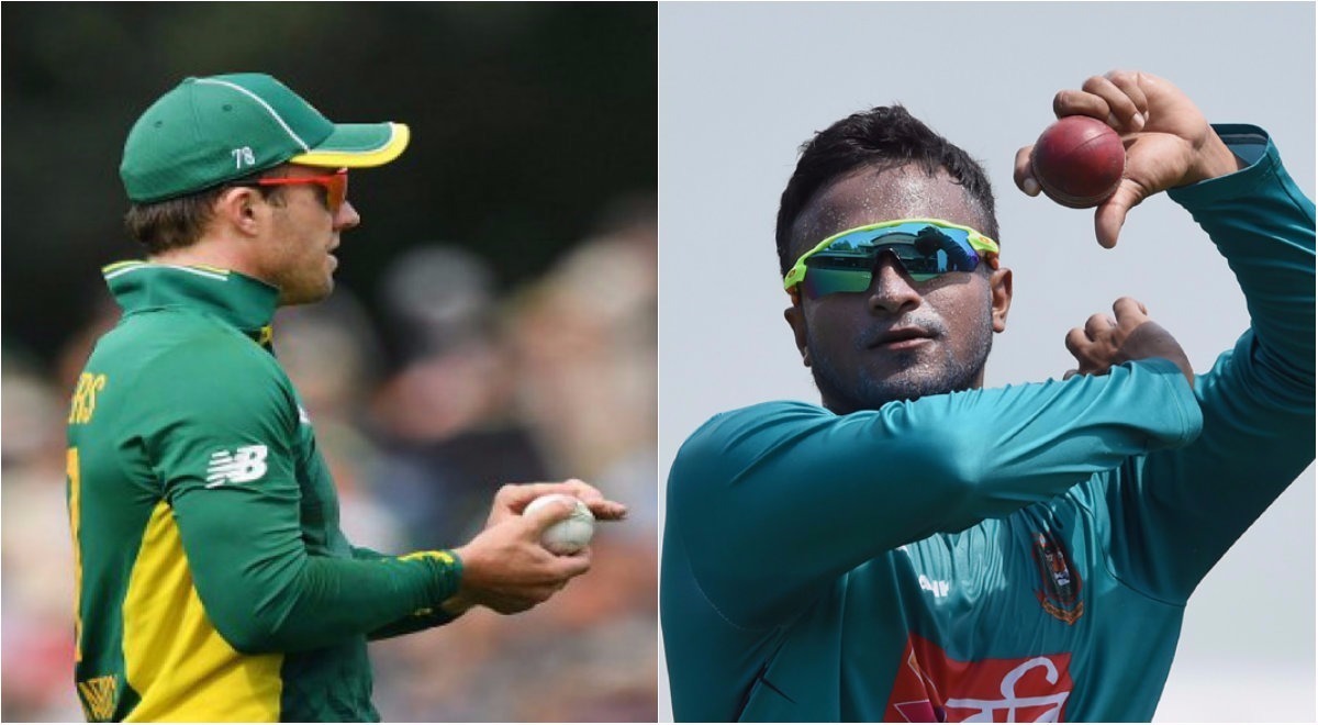 De Villiers, Shakib return for one-day series