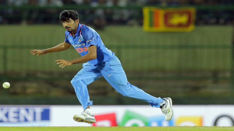 The 23-year-old Bumrah, whose previous best was 24th position in June this year, has moved up the table with his player of the series effort of 15 wickets, the best by any bowler in a bilateral ODI series in Sri Lanka. His performances included a career-best five for 27 in the third ODI at Palekelle. (Photo: AP)