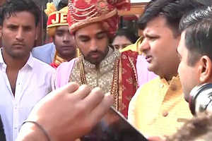 EXCLUSIVE PICTURES of Cricketer Bhuvneshwar Kumar getting married