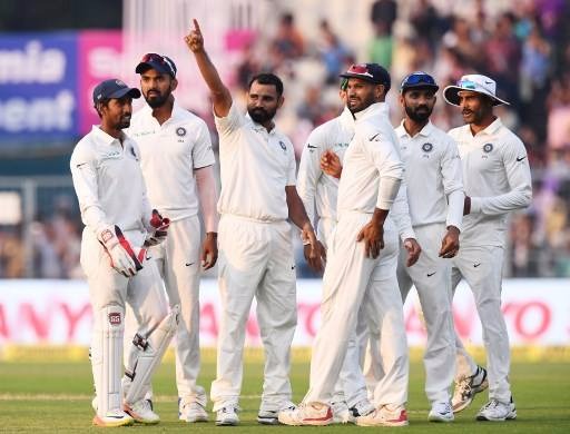 India squad for the second Test:  Virat Kohli (Captain), KL Rahul, M Vijay, Cheteshwar Pujara, Ajinkya Rahane (Vice-Captain), Rohit Sharma, Wriddhiman Saha (wicket-keeper), R Ashwin, Ravindra Jadeja, Kuldeep Yadav, Mohammed Shami, Umesh Yadav, Ishant Sharma, Vijay Shankar.