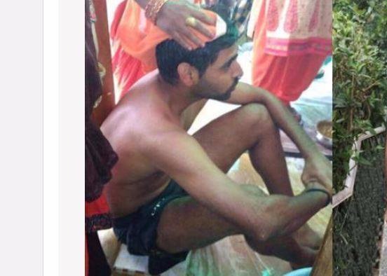 The haldi and mehndi ceremony was graced by friends of both the families at the Broadway In hotel in Meerut (Photo: Shaadisaga Instagram account)