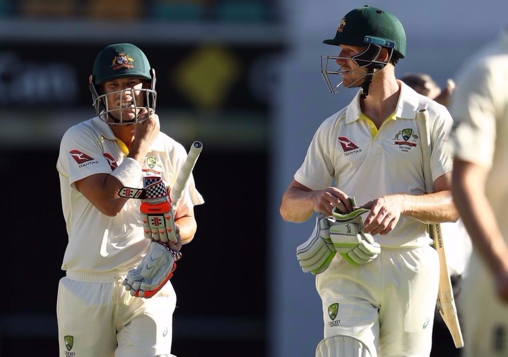 Australia go 1-0 up with 10-wicket win in Brisbane