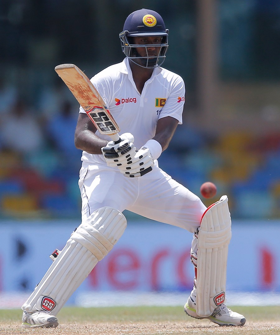 Former captain Angelo Mathews, who was ruled out of the Test series against Pakistan due to a calf muscle injury has returned to the squad. (Photo: AP)
