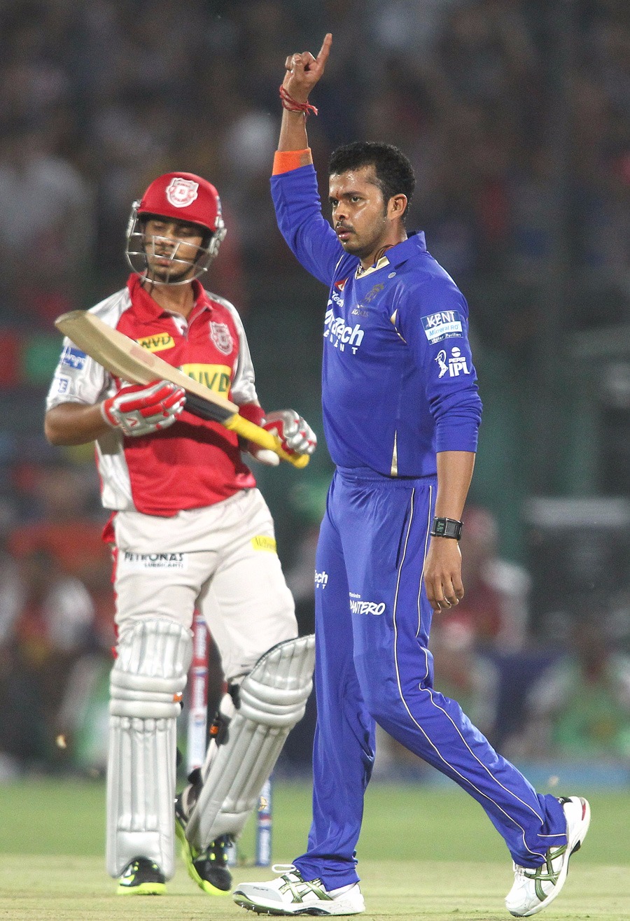 Sreesanth was banned for life following allegations of spot-fixing during an IPL match in 2013.