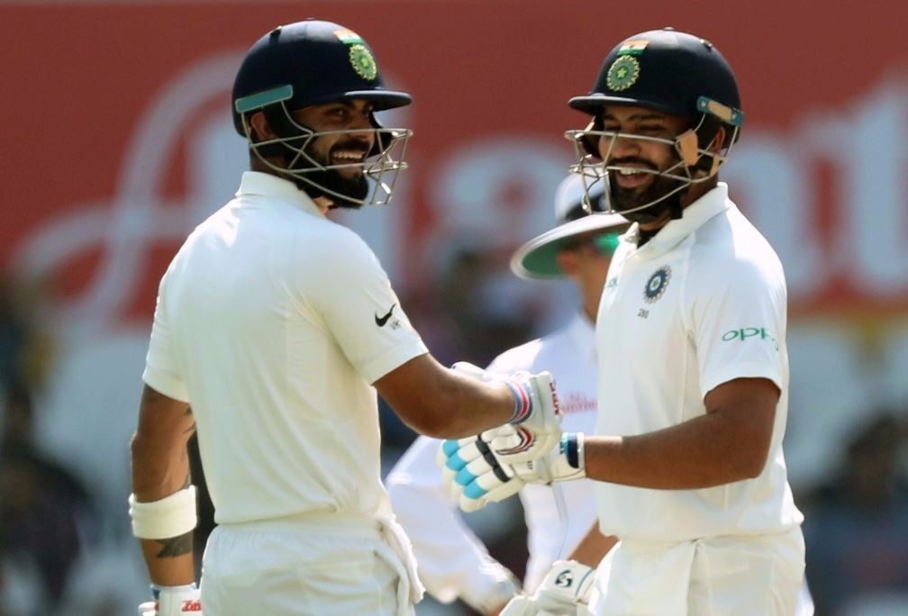 kohlis double ton puts india on course of big victory Kohli’s double ton puts India on course of big victory