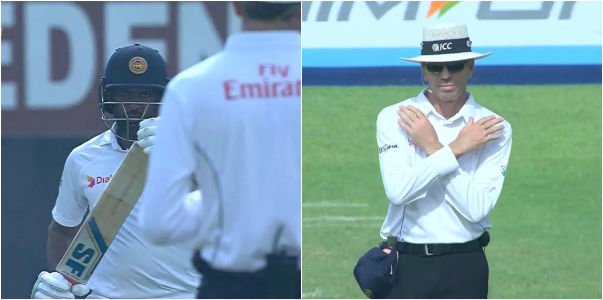 india vs sri lanka 1st test dilruwan perera takes drs after asking dressing room brain fade of steve smith returns Brain fade 2.0 but with a twist