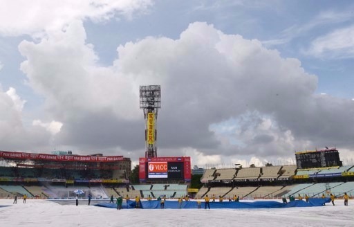 ind v sl rain threat looms large over kolkata test cricket news Rain threat looms large over Kolkata Test