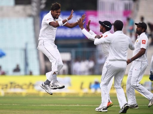 Lakmal’s sensational spell helped him take 3 wickets in 6 overs without conceding a single run (6 maidens) and it happened after 58 years in Test cricket.