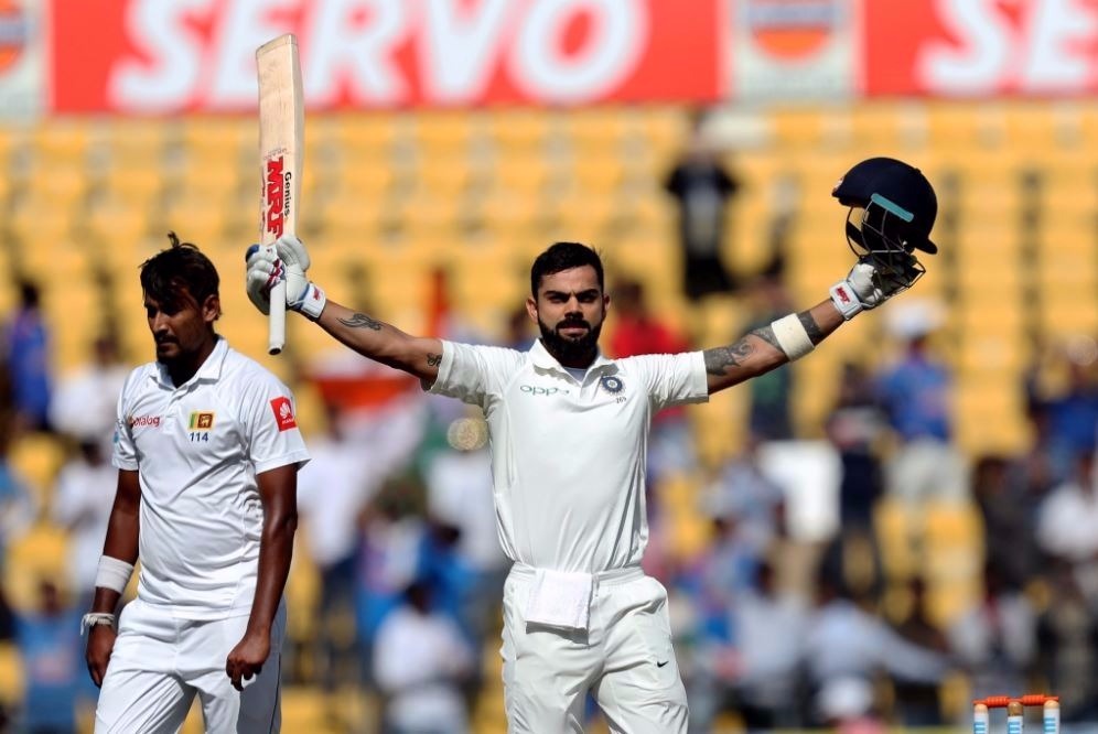 kohli rohit take india past 500 vs lanka at tea on day 3 Kohli, Rohit take India past 500 vs Lanka at tea on Day 3