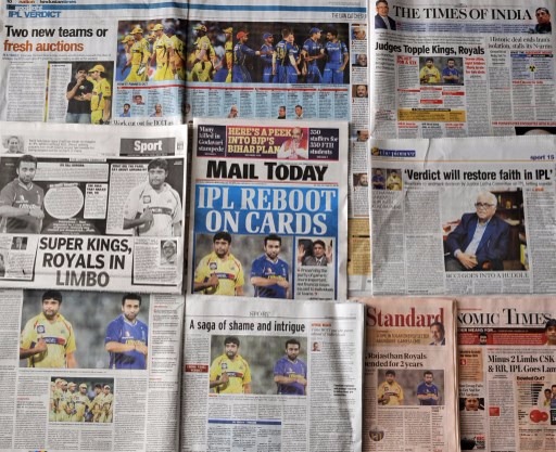 The Chennai franchise along with Rajasthan Royals were handed a two-year ban after fixing allegations rocked the cash-riched league. (Photo: AFP)