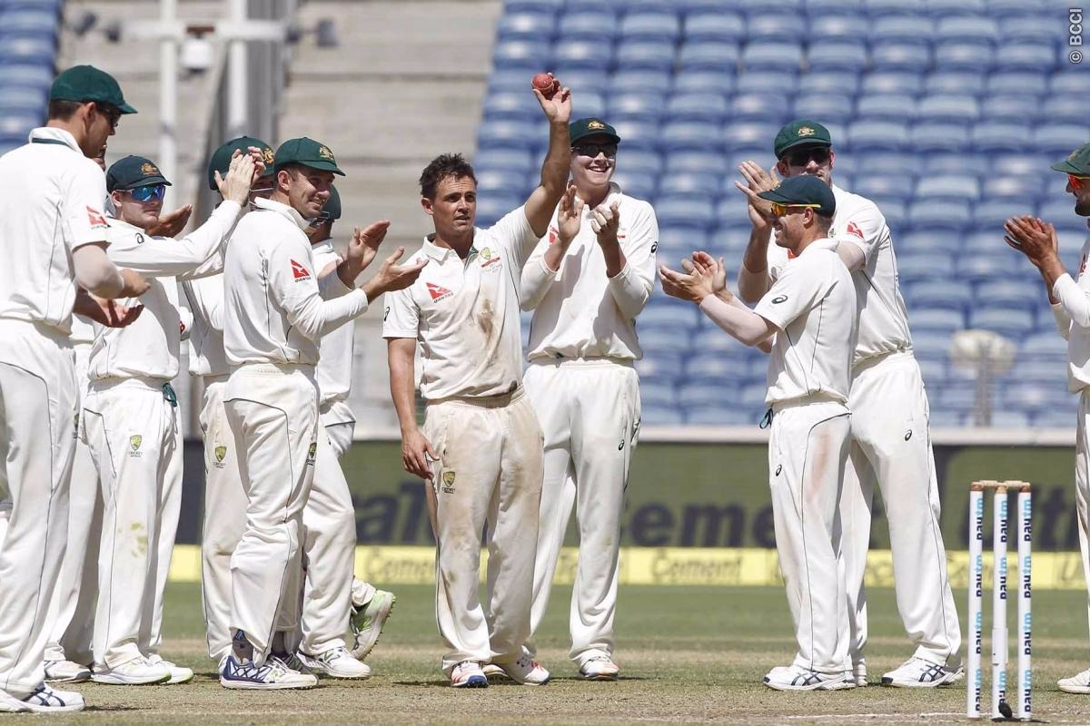 ind vs aus when australia team win pune test match by 333 runs and there spinners take 17 wickets IND vs AUS: जब अपने ही जाल में फंसी टीम इंडिया, कंगारुओं ने 333 रनों से दी थी मात, ऑस्ट्रेलियाई स्पिनर्स ने चटकाए थे 17 विकेट