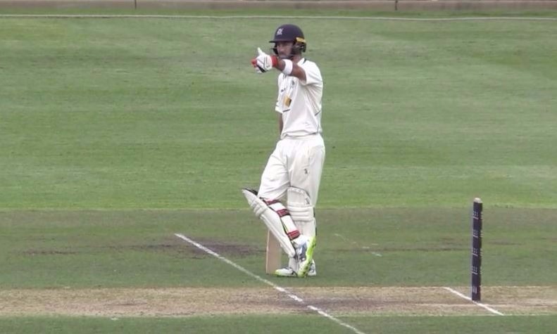 glenn maxwell slams double hundred against new south whales in sheffield shield match Maxwell sends 'double' reminder to Australian selectors
