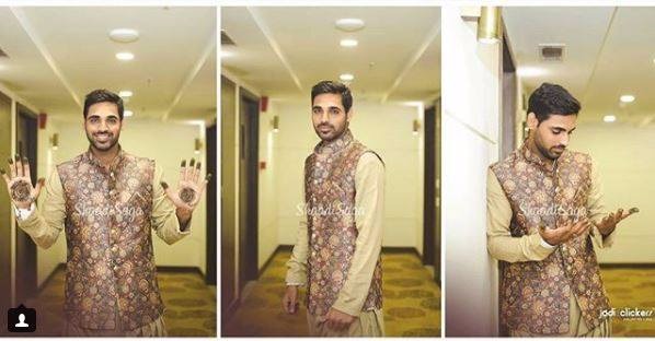 Bhuvneshwar had requested the Indian team management to release him from the Test squad to complete the wedding rituals. (Photo: Shaadisaga Instagram account)