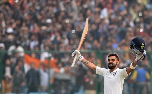 Kohli joins legends with another double ton