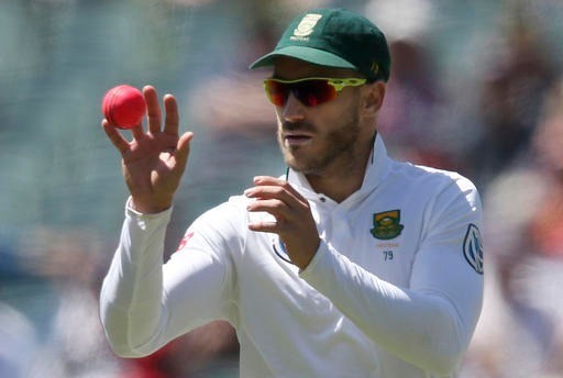 Du Plessis doubtful for Zimbabwe Test