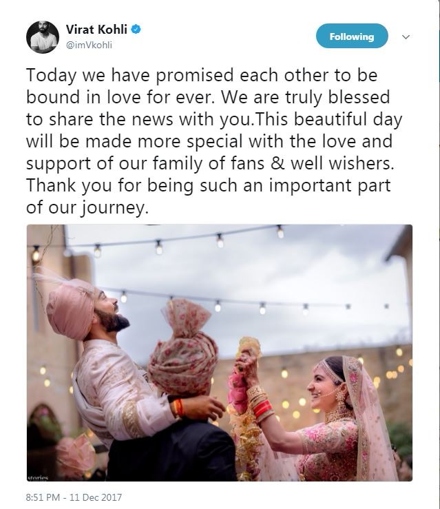 This was what the Indian caption shared on his twitter account.