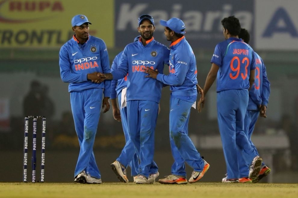 Rohit scripts 'double' trouble for SL, India level series