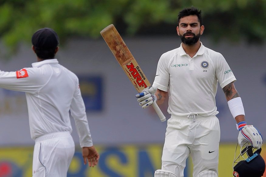 Kohli pulled pacer Suranga Lakmal and ran two to bring up his sixth double century in 238 balls, which included 20 boundaries.