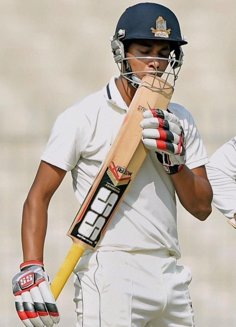 ranji trophy semifinal chatterjee fifty only bright spot for bengal in delhis day Ranji Trophy semifinal: Chatterjee fifty only bright spot for Bengal in Delhi's day