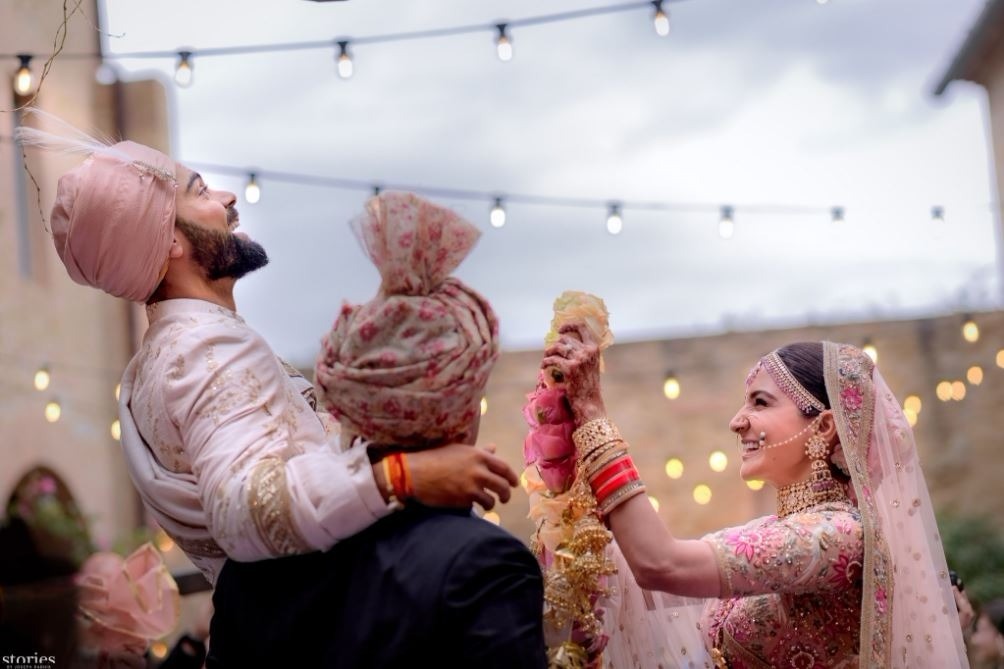 First image of Virat-Anushka's marriage ceremony
