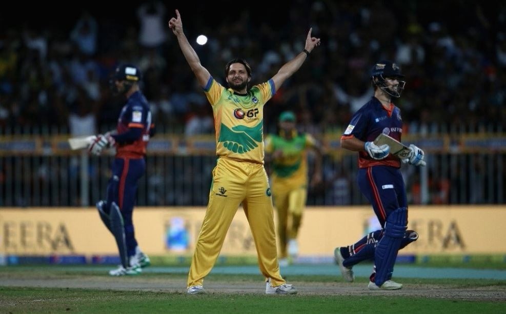 Afridi hat-trick lights up T10 League