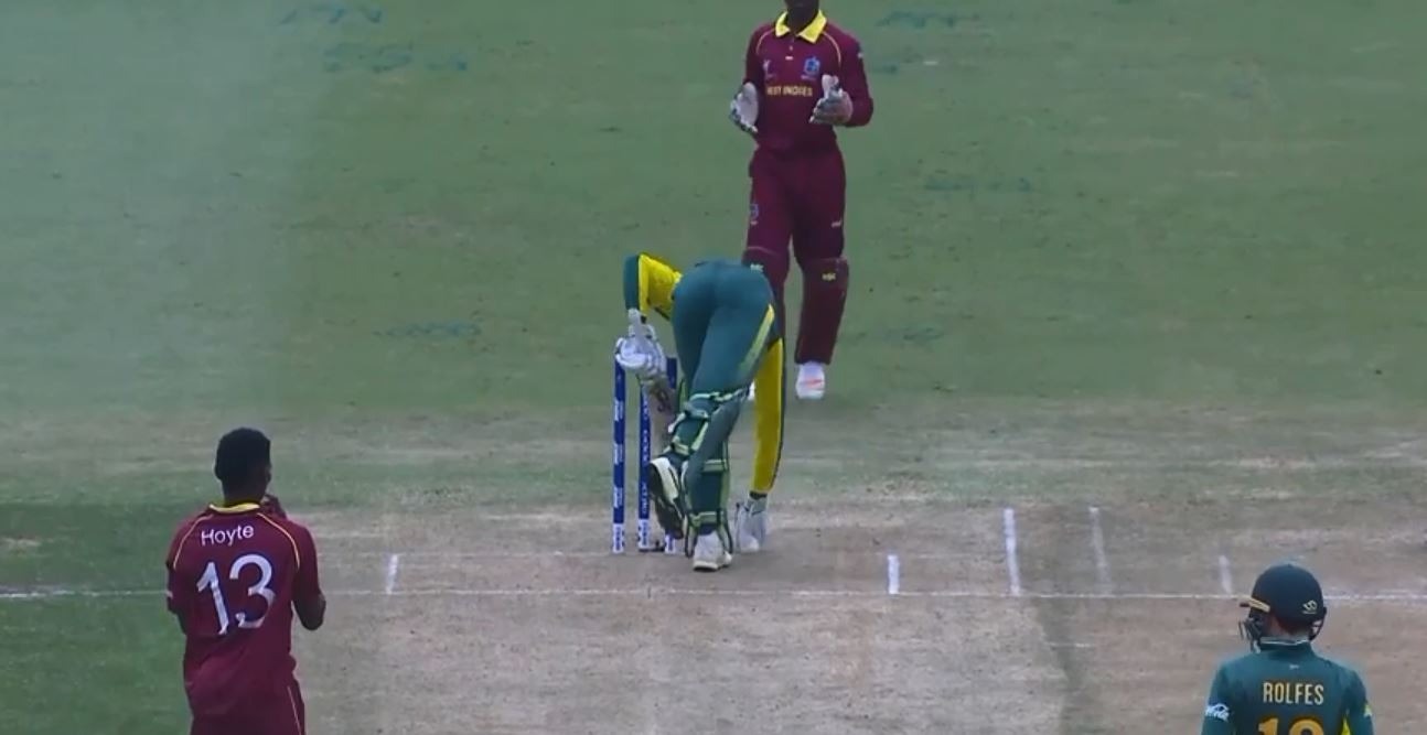 west indies get jiveshan pillay for obstructing the field attracts controversy after disturbing spirit of game in u 19 world cup Spirit of the game goes for a toss, West Indies U-19 remove Pillay for obstructing the field