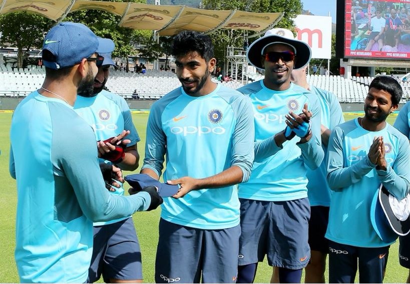 Rahane hits the nets after facing the axe