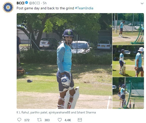 India’s bench sweats it out in optional practice session