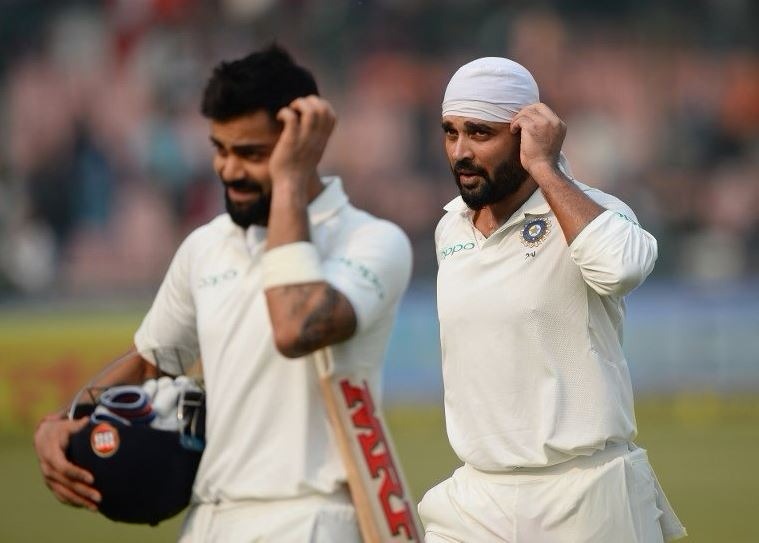 Kohli, Vijay steady Indian ship