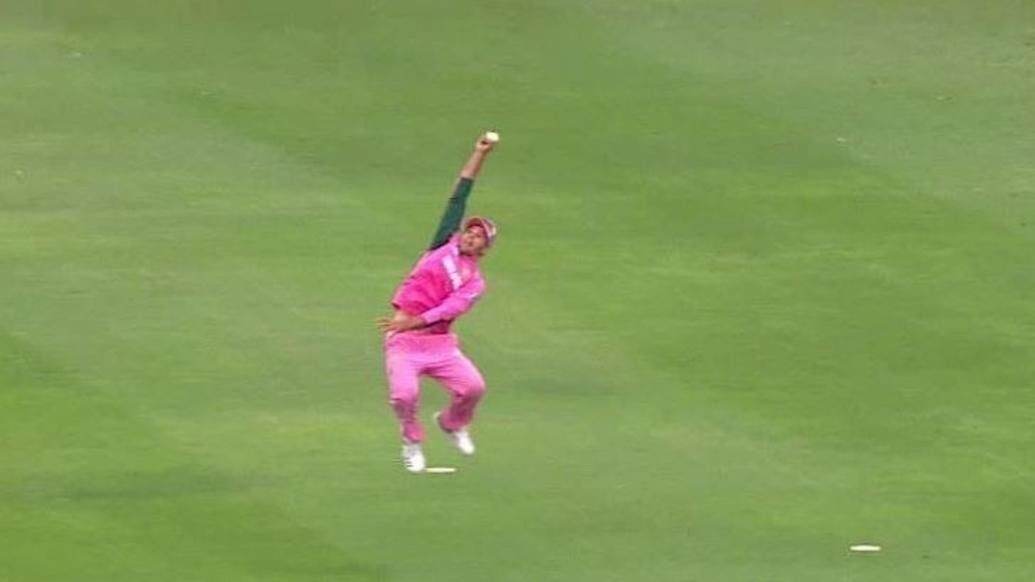 WATCH: Aiden Markram pulls off a stunner against India