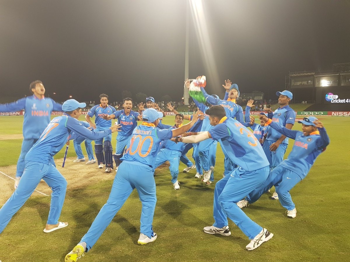 India Thump Australia To Clinch Fourth U19 World Cup