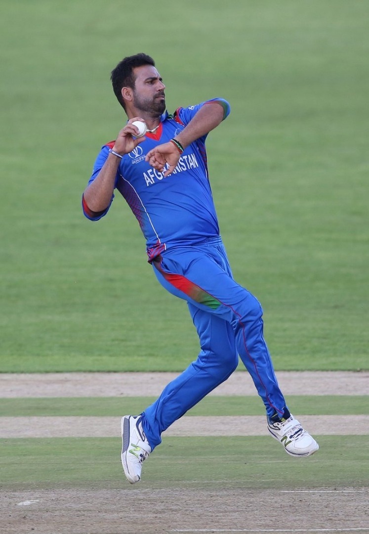 zadran takes hat trick in afghanistans stunning win over windies in warm up game Zadran takes hat-trick in Afghanistan's stunning win over Windies in warm up game