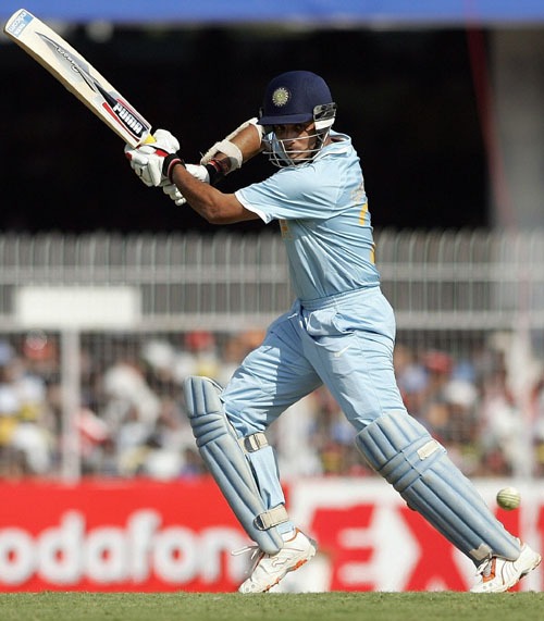 Former captain Sourav Ganguly came close to scoring a century in his 100th ODI before falling for 97 in the 1999 World Cup game against the same opponents.