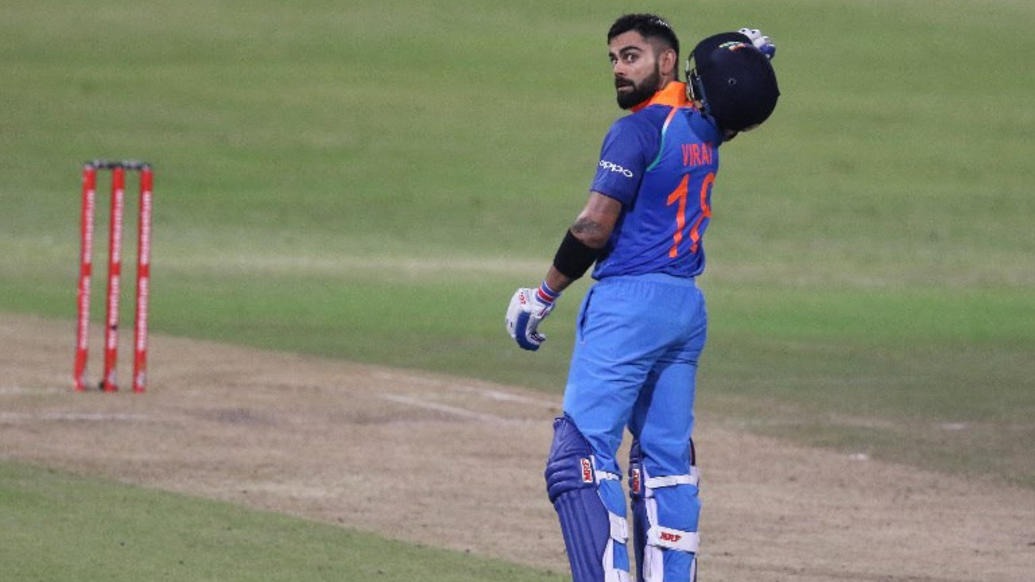 Kohli becomes first Indian batsman to reach 900-point mark in ODI cricket