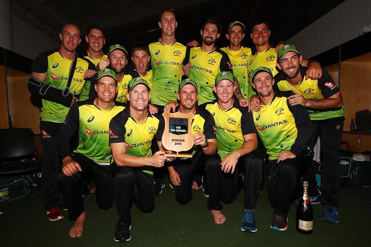 Australia down New Zealand to claim first-ever T20 tri-series title
